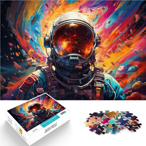 1000-teiliges Puzzle für Erwachsene Astronauten betreten die Galaxie Quizspiel Lernspiel für Geburtstag Weihnachten 26x38cm 1000-teiliges Puzzle für Erwachsene Astronauten betreten die Galaxie Quizspiel Lernspiel für Geburtstag Weihnachten 26x38cm von BBVNFLIR
