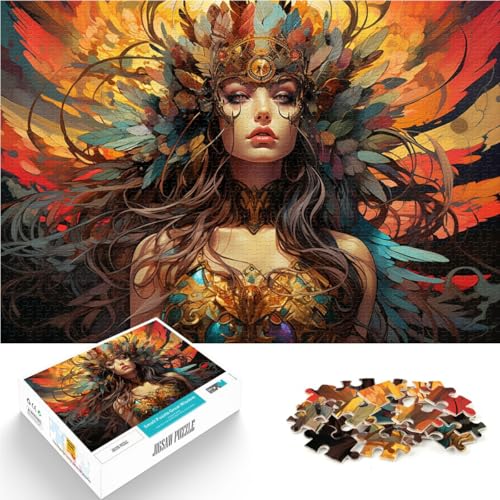 1000-teiliges Puzzle für Erwachsene Bunte Fantasiefrau Spiele Spielzeug Geschenk Lernspiel zum Geburtstag Weihnachten 26x38cm 1000-teiliges Puzzle für Erwachsene Bunte Fantasiefrau Spiele Spielzeug Geschenk Lernspiel zum Geburtstag Weihnachten 26x38cm von BBVNFLIR