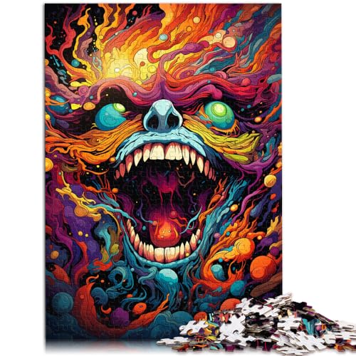 1000-teiliges Puzzle für Erwachsene Bunte Fantasy-Monster lustige Familienspiele ganze Familie 50x75cm 1000-teiliges Puzzle für Erwachsene Bunte Fantasy-Monster lustige Familienspiele ganze Familie 50x75cm von BBVNFLIR