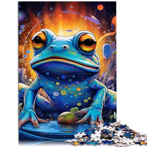 1000-teiliges Puzzle für Erwachsene Bunte Laubfrösche Spielspielzeug für die Familie Geschenk Lernspiel zum Geburtstag Weihnachten 26x38cm 1000-teiliges Puzzle für Erwachsene Bunte Laubfrösche Spielspielzeug für die Familie Geschenk Lernspiel zum Geburtstag Weihnachten 26x38cm von BBVNFLIR