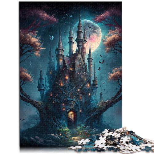 1000-teiliges Puzzle für Erwachsene Burg Spielzeug Lernspiele Stressabbau ganze Familie 26x38cm von BBVNFLIR