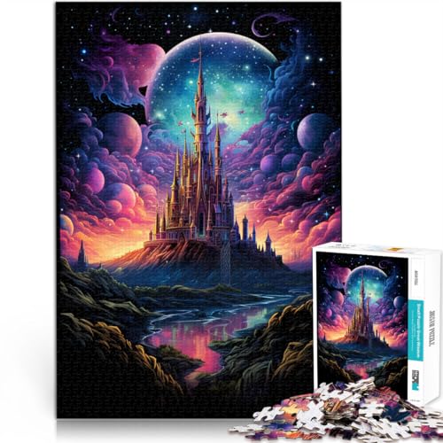1000-teiliges Puzzle für Erwachsene Burgspiel Spielzeug für die Familie Geschenk Lernspiel zum Geburtstag Weihnachten für Teenager ab 14 Jahren 26x38cm 1000-teiliges Puzzle für Erwachsene Burgspiel Spielzeug für die Familie Geschenk Lernspiel zum Geburtstag Weihnachten für Teenager ab 14 Jahren 26x38cm von BBVNFLIR