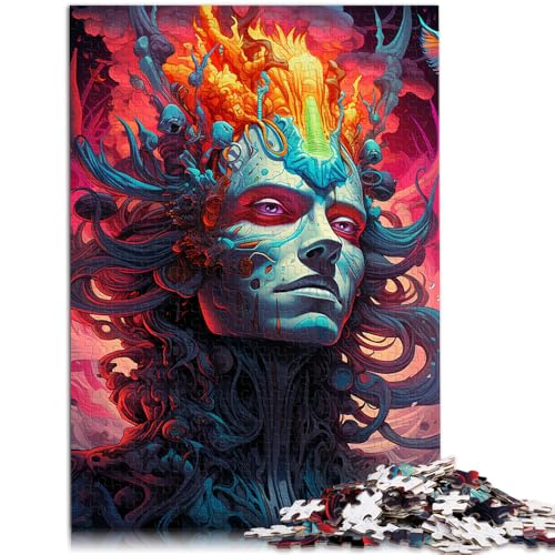 1000-teiliges Puzzle für Erwachsene Dämon Lernspiele für Zuhause DIY-Spielzeug Lernspiel für Geburtstag Weihnachten geeignet für Jugendliche ab 14 Jahren 26x38cm von BBVNFLIR