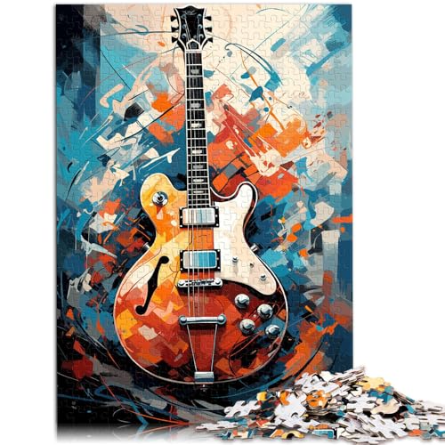 1000-teiliges Puzzle für Erwachsene E-Gitarren-Inferno-Puzzle Lernspiel Herausforderungsspielzeug für Teenager ab 14 Jahren 50x75cm 1000-teiliges Puzzle für Erwachsene E-Gitarren-Inferno-Puzzle Lernspiel Herausforderungsspielzeug für Teenager ab 14 Jahren 50x75cm von BBVNFLIR