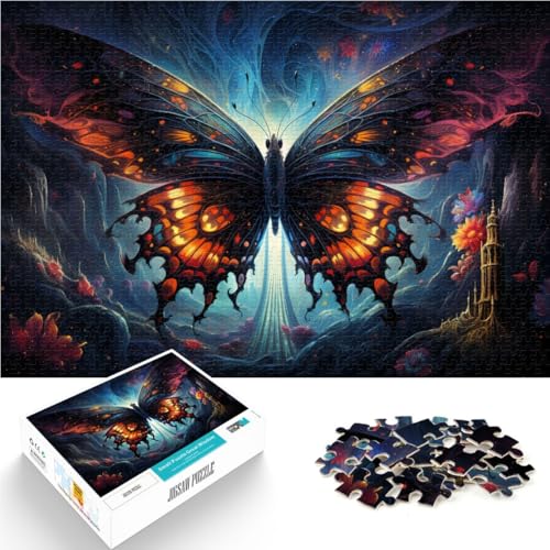1000-teiliges Puzzle für Erwachsene EIN Schmetterling DIY-Puzzle-Spielzeug Helfen Sie dem Gehirn süchtig machende Spielzeuge zu trainieren um Geduld zu fördern 26x38cm 1000-teiliges Puzzle für Erwachsene EIN Schmetterling DIY-Puzzle-Spielzeug Helfen Sie dem Gehirn süchtig machende Spielzeuge zu trainieren um Geduld zu fördern 26x38cm von BBVNFLIR