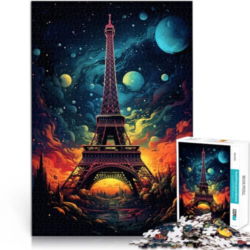 1000-teiliges Puzzle für Erwachsene Eiffelturm aus dem Weltraum Puzzle Lernspiele Wanddekoration einzigartige Geburtstags 26x38cm 1000-teiliges Puzzle für Erwachsene Eiffelturm aus dem Weltraum Puzzle Lernspiele Wanddekoration einzigartige Geburtstags 26x38cm von BBVNFLIR
