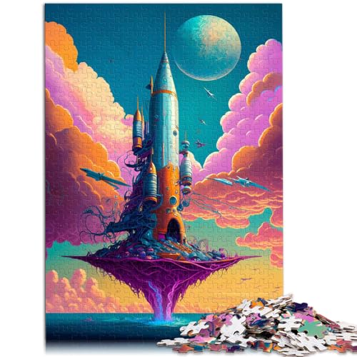 1000-teiliges Puzzle für Erwachsene Erstaunliches „Rocket The Sea“-Quizspiel mit passendem Poster und Quizblatt für Teenager ab 14 Jahren 26x38cm 1000-teiliges Puzzle für Erwachsene Erstaunliches „Rocket The Sea“-Quizspiel mit passendem Poster und Quizblatt für Teenager ab 14 Jahren 26x38cm von BBVNFLIR