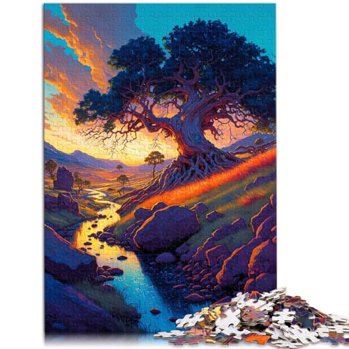 1000-teiliges Puzzle für Erwachsene Fantasie-Eichenbaum Spielzeug Denkspiel Lernspiel für Geburtstag Weihnachten für Teenager ab 14 Jahren 26x38cm 1000-teiliges Puzzle für Erwachsene Fantasie-Eichenbaum Spielzeug Denkspiel Lernspiel für Geburtstag Weihnachten für Teenager ab 14 Jahren 26x38cm von BBVNFLIR