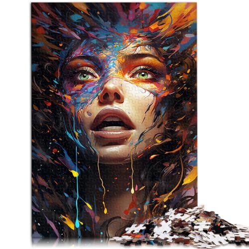 1000-teiliges Puzzle für Erwachsene Fantasie-Mädchen Lernspielzeug Geschenke für Freunde und Familie für Teenager ab 14 Jahren 50x75cm von BBVNFLIR