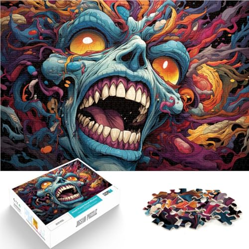 1000-teiliges Puzzle für Erwachsene Fantasie-Malkunst anspruchsvolles Spielspielzeug EIN Kunstwerk für Teenager ab 14 Jahren 26x38cm von BBVNFLIR