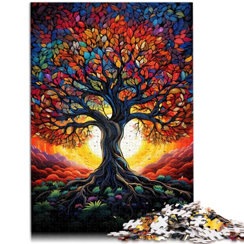 1000-teiliges Puzzle für Erwachsene Fantasie-Sternenhimmel-Baum-Spiel Spielzeug Tolle Geschenke und Spielzeuge für Teenager ab 14 Jahren 26x38cm von BBVNFLIR