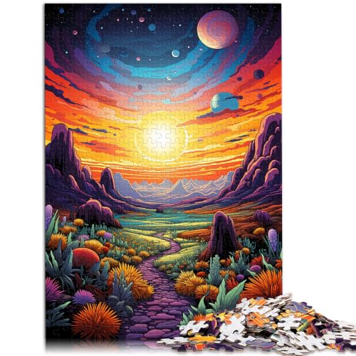 1000-teiliges Puzzle für Erwachsene Fantasie-Wüsten-Puzzle – anspruchsvolles Spiel anspruchsvolles Spiel und Familienspiel für Kinder ab 14 Jahren 50x75cm 1000-teiliges Puzzle für Erwachsene Fantasie-Wüsten-Puzzle – anspruchsvolles Spiel anspruchsvolles Spiel und Familienspiel für Kinder ab 14 Jahren 50x75cm von BBVNFLIR