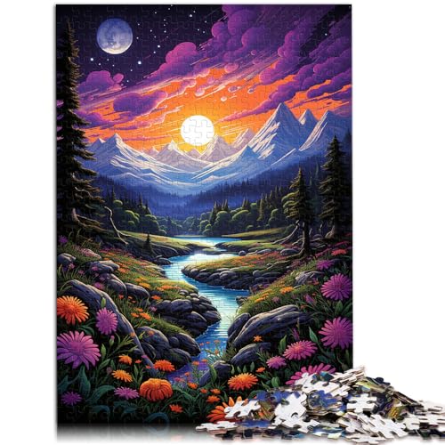 1000-teiliges Puzzle für Erwachsene Fantasielandschaft Lernspiel Herausforderung Spielzeug Geburtstagsgeschenk für 14-Jährige 26x38cm 1000-teiliges Puzzle für Erwachsene Fantasielandschaft Lernspiel Herausforderung Spielzeug Geburtstagsgeschenk für 14-Jährige 26x38cm von BBVNFLIR