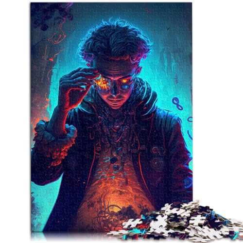 1000-teiliges Puzzle für Erwachsene Fantasy-Charakter-Spielzeug Lernspiele Stressabbau Geburtstagsgeschenk für Teenager ab 14 Jahren 26x38cm von BBVNFLIR