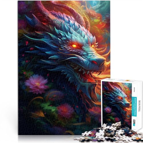1000-teiliges Puzzle für Erwachsene Fantasy-Drache Lernspiele Heimdekoration Puzzle Geburtstagsgeschenk Geeignet für und Jugendliche ab 14 Jahren 50x75cm 1000-teiliges Puzzle für Erwachsene Fantasy-Drache Lernspiele Heimdekoration Puzzle Geburtstagsgeschenk Geeignet für und Jugendliche ab 14 Jahren 50x75cm von BBVNFLIR