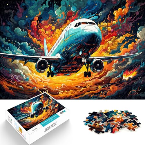 1000-teiliges Puzzle für Erwachsene Flugzeug Spielzeug Denkspiel Wanddekoration einzigartige Geburtstags Teenager ab 14 Jahren 26x38cm 1000-teiliges Puzzle für Erwachsene Flugzeug Spielzeug Denkspiel Wanddekoration einzigartige Geburtstags Teenager ab 14 Jahren 26x38cm von BBVNFLIR