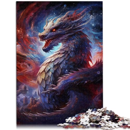 1000-teiliges Puzzle für Erwachsene Galaxie-Drache DIY-Puzzle-Spielzeug Spaß für Zuhause Geburtstagsgeschenk Reisegeschenk für Teenager ab 14 Jahren 50x75cm 1000-teiliges Puzzle für Erwachsene Galaxie-Drache DIY-Puzzle-Spielzeug Spaß für Zuhause Geburtstagsgeschenk Reisegeschenk für Teenager ab 14 Jahren 50x75cm von BBVNFLIR