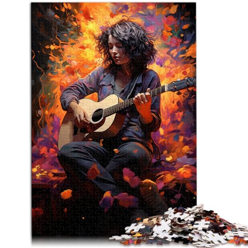 1000-teiliges Puzzle für Erwachsene Gitarrist Spielzeug Lernspiele Stressabbau Familienspiel Stressabbau schwierige Herausforderung 26x38cm 1000-teiliges Puzzle für Erwachsene Gitarrist Spielzeug Lernspiele Stressabbau Familienspiel Stressabbau schwierige Herausforderung 26x38cm von BBVNFLIR