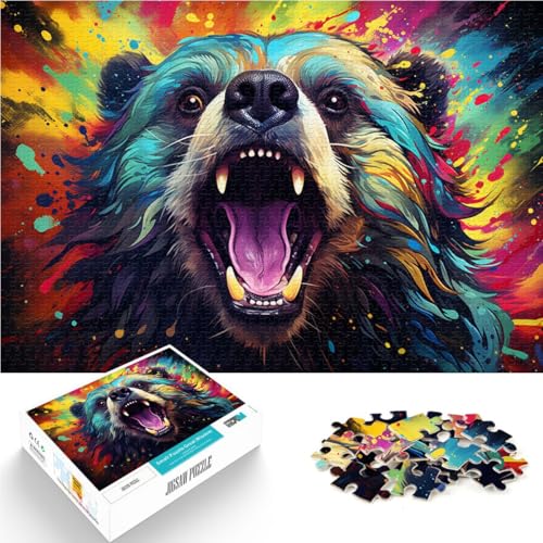 1000-teiliges Puzzle für Erwachsene Honigdachs Familienaktivität Puzzle zum Stressabbau schwierige Herausforderung für Teenager ab 14 Jahren 26x38cm 1000-teiliges Puzzle für Erwachsene Honigdachs Familienaktivität Puzzle zum Stressabbau schwierige Herausforderung für Teenager ab 14 Jahren 26x38cm von BBVNFLIR