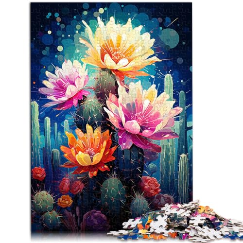 1000-teiliges Puzzle für Erwachsene Kaktus-Lernspielzeug mit passendem Poster und Quizblatt für Teenager ab 14 Jahren 26x38cm 1000-teiliges Puzzle für Erwachsene Kaktus-Lernspielzeug mit passendem Poster und Quizblatt für Teenager ab 14 Jahren 26x38cm von BBVNFLIR