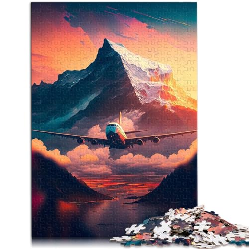 1000-teiliges Puzzle für Erwachsene Kriegsflugzeug Stressabbau schwierige Herausforderung für Teenager ab 14 Jahren 50x75cm von BBVNFLIR