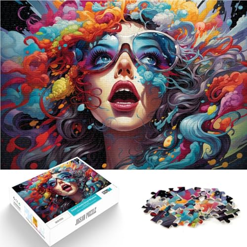 1000-teiliges Puzzle für Erwachsene Kunst-Denkspiel jedes Teil ist einzigartig – anspruchsvolles unterhaltsames Familienspiel geeignet für Teenager ab 14 Jahren 50x75cm 1000-teiliges Puzzle für Erwachsene Kunst-Denkspiel jedes Teil ist einzigartig – anspruchsvolles unterhaltsames Familienspiel geeignet für Teenager ab 14 Jahren 50x75cm von BBVNFLIR
