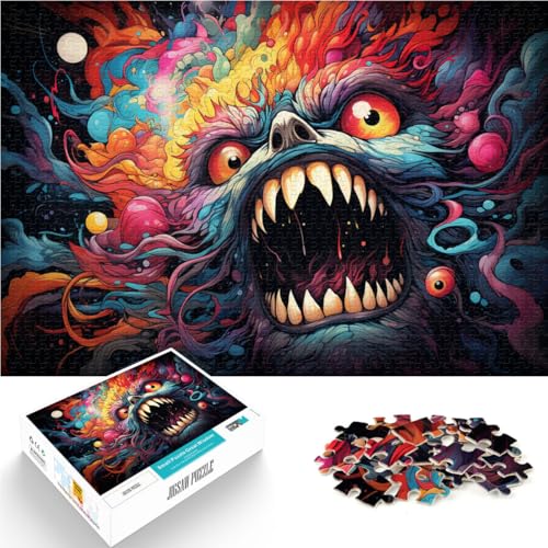 1000-teiliges Puzzle für Erwachsene Kunst Lernspiele Heimdekoration Puzzle tolles Geschenk für Teenager ab 14 Jahren 50x75cm von BBVNFLIR