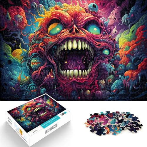 1000-teiliges Puzzle für Erwachsene Kunstlern-Puzzle Lernspiel für Geburtstag Weihnachten 26x38cm von BBVNFLIR