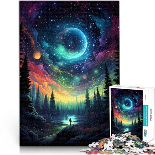 1000-teiliges Puzzle für Erwachsene Kunstwald pädagogisches Spielzeug zum Stressabbau tolle Geschenke und Spielzeuge für Teenager ab 14 Jahren 50x75cm 1000-teiliges Puzzle für Erwachsene Kunstwald pädagogisches Spielzeug zum Stressabbau tolle Geschenke und Spielzeuge für Teenager ab 14 Jahren 50x75cm von BBVNFLIR