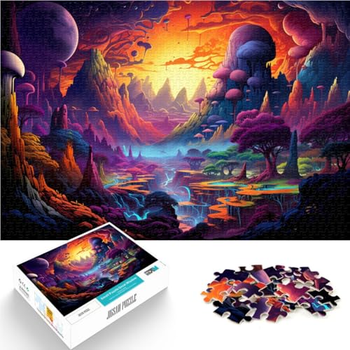 1000-teiliges Puzzle für Erwachsene Landschaft Lernspielzeug Stressabbau schwierige Herausforderung für Teenager ab 14 Jahren 26x38cm 1000-teiliges Puzzle für Erwachsene Landschaft Lernspielzeug Stressabbau schwierige Herausforderung für Teenager ab 14 Jahren 26x38cm von BBVNFLIR