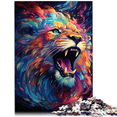 1000-teiliges Puzzle für Erwachsene Malen Fantasie Magie Löwe Entspannungsspiele ganze Familie 50x75cm 1000-teiliges Puzzle für Erwachsene Malen Fantasie Magie Löwe Entspannungsspiele ganze Familie 50x75cm von BBVNFLIR