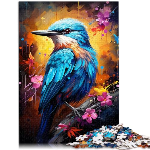 1000-teiliges Puzzle für Erwachsene Malen Farbe Vogel Stressabbau-Spielzeug Herausforderung der Gehirnintelligenz süchtig machendes Spielzeug 26x38cm 1000-teiliges Puzzle für Erwachsene Malen Farbe Vogel Stressabbau-Spielzeug Herausforderung der Gehirnintelligenz süchtig machendes Spielzeug 26x38cm von BBVNFLIR