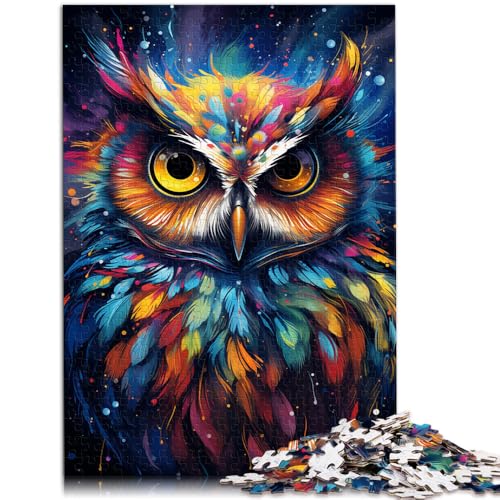 1000-teiliges Puzzle für Erwachsene Malen Farbeule Lernspiel Herausforderungsspielzeug Gehirnintelligenz-Herausforderung süchtig machendes Spielzeug 26x38cm 1000-teiliges Puzzle für Erwachsene Malen Farbeule Lernspiel Herausforderungsspielzeug Gehirnintelligenz-Herausforderung süchtig machendes Spielzeug 26x38cm von BBVNFLIR