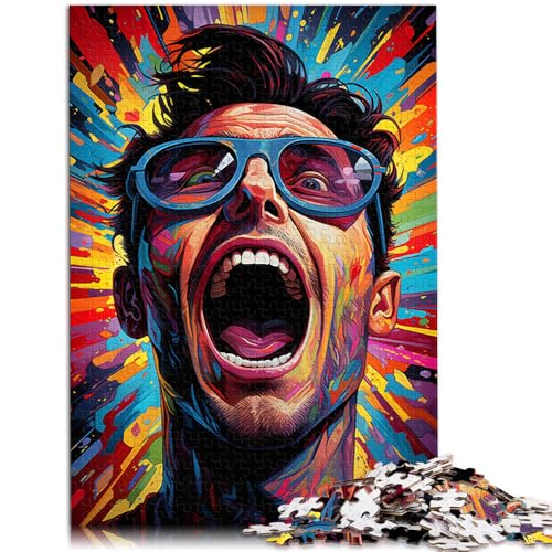 1000-teiliges Puzzle für Erwachsene Malen Farbhelden Spielzeug Denkspiel Familienspiel Stressabbau schwierige Herausforderung 26x38cm 1000-teiliges Puzzle für Erwachsene Malen Farbhelden Spielzeug Denkspiel Familienspiel Stressabbau schwierige Herausforderung 26x38cm von BBVNFLIR