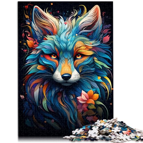 1000-teiliges Puzzle für Erwachsene Malen Fuchs Familienspiel und Lernspiel für Geburtstag Weihnachten für Teenager ab 14 Jahren 26x38cm 1000-teiliges Puzzle für Erwachsene Malen Fuchs Familienspiel und Lernspiel für Geburtstag Weihnachten für Teenager ab 14 Jahren 26x38cm von BBVNFLIR
