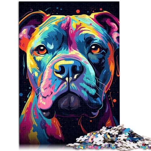 1000-teiliges Puzzle für Erwachsene Malen Hund Quizspiel Helfen Sie dem Gehirn süchtig machendes Spielzeug zu trainieren und Geduld zu fördern 26x38cm 1000-teiliges Puzzle für Erwachsene Malen Hund Quizspiel Helfen Sie dem Gehirn süchtig machendes Spielzeug zu trainieren und Geduld zu fördern 26x38cm von BBVNFLIR