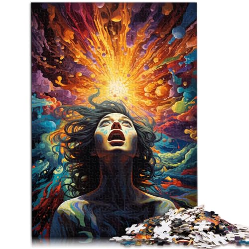 1000-teiliges Puzzle für Erwachsene Malen Mädchen Lernpuzzle zum Lernen ganze Familie 26x38cm 1000-teiliges Puzzle für Erwachsene Malen Mädchen Lernpuzzle zum Lernen ganze Familie 26x38cm von BBVNFLIR