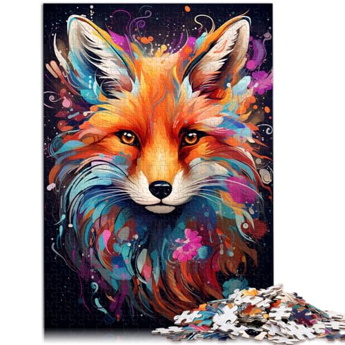 1000-teiliges Puzzle für Erwachsene Malen eines Fuchses Spielspielzeug für die Familie Geschenk Wanddekoration einzigartige Geburtstags 26x38cm 1000-teiliges Puzzle für Erwachsene Malen eines Fuchses Spielspielzeug für die Familie Geschenk Wanddekoration einzigartige Geburtstags 26x38cm von BBVNFLIR