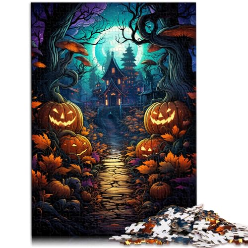 1000-teiliges Puzzle für Erwachsene Malen eines Kürbishauses Lernspielzeug Geburtstagsgeschenk Geeignet für Jugendliche ab 14 Jahren 26x38cm 1000-teiliges Puzzle für Erwachsene Malen eines Kürbishauses Lernspielzeug Geburtstagsgeschenk Geeignet für Jugendliche ab 14 Jahren 26x38cm von BBVNFLIR