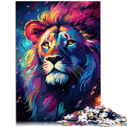 1000-teiliges Puzzle für Erwachsene Malpuzzle mit Löwenmotiv Lernspielzeug Stressabbau Urlaub zu Hause Zeitvertreib für Kinder ab 14 Jahren 26x38cm 1000-teiliges Puzzle für Erwachsene Malpuzzle mit Löwenmotiv Lernspielzeug Stressabbau Urlaub zu Hause Zeitvertreib für Kinder ab 14 Jahren 26x38cm von BBVNFLIR