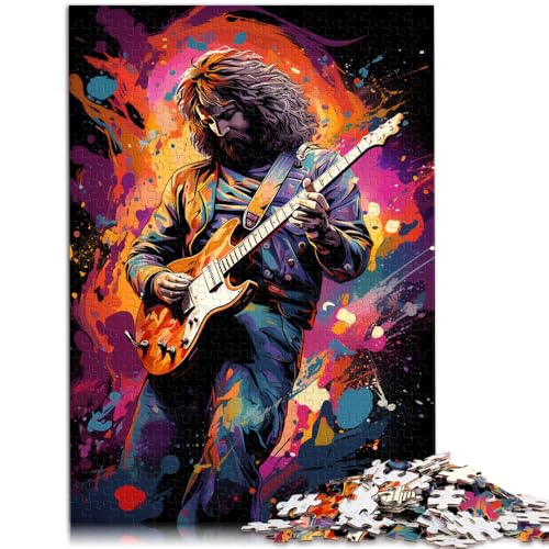 1000-teiliges Puzzle für Erwachsene Mann spielt Gitarre Heimdekorationspuzzle mit passendem Poster und Quizblatt für Teenager ab 14 Jahren 50x75cm 1000-teiliges Puzzle für Erwachsene Mann spielt Gitarre Heimdekorationspuzzle mit passendem Poster und Quizblatt für Teenager ab 14 Jahren 50x75cm von BBVNFLIR