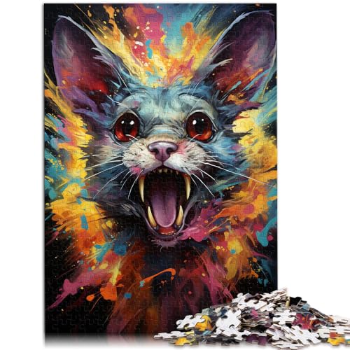 1000-teiliges Puzzle für Erwachsene Maus-Art-Denkspiel Helfen Sie dem Gehirn süchtig machende Spielzeuge zu trainieren um die Geduld von 14-Jährigen zu fördern 26x38cm von BBVNFLIR