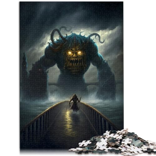 1000-teiliges Puzzle für Erwachsene Monster-Invasion Lernspiele Stressabbau Staycation Zeitvertreib für Teenager ab 14 Jahren 50x75cm 1000-teiliges Puzzle für Erwachsene Monster-Invasion Lernspiele Stressabbau Staycation Zeitvertreib für Teenager ab 14 Jahren 50x75cm von BBVNFLIR