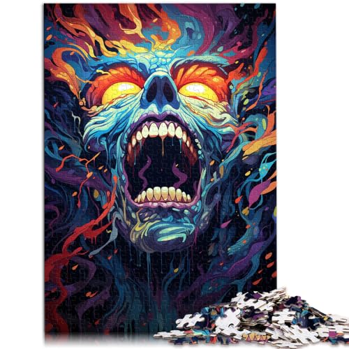 1000-teiliges Puzzle für Erwachsene Monster-Spielzeug Denkspiel mit vollständig ineinander greifenden zufällig geformten Teilen Geeignet für Jugendliche ab 14 Jahren 50x75cm von BBVNFLIR