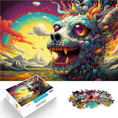 1000-teiliges Puzzle für Erwachsene Monster jedes Teil ist einzigartig – anspruchsvolles Familienspiel für Teenager ab 14 Jahren 26x38cm 1000-teiliges Puzzle für Erwachsene Monster jedes Teil ist einzigartig – anspruchsvolles Familienspiel für Teenager ab 14 Jahren 26x38cm von BBVNFLIR