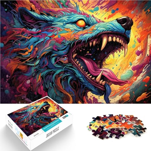 1000-teiliges Puzzle für Erwachsene Mutantenwölfe Heimdekoration Geburtstagsgeschenk für Teenager ab 14 Jahren 26x38cm 1000-teiliges Puzzle für Erwachsene Mutantenwölfe Heimdekoration Geburtstagsgeschenk für Teenager ab 14 Jahren 26x38cm von BBVNFLIR