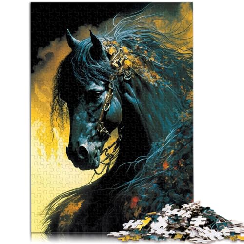 1000-teiliges Puzzle für Erwachsene Mythologie Pferdespielzeug Denkspiel Familienspiel Stressabbau schwierige Herausforderung 50x75cm 1000-teiliges Puzzle für Erwachsene Mythologie Pferdespielzeug Denkspiel Familienspiel Stressabbau schwierige Herausforderung 50x75cm von BBVNFLIR