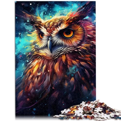 1000-teiliges Puzzle für Erwachsene Nebula Owl s Lernspiel Herausforderungsspielzeug Lernspiel für Geburtstag Weihnachten für Teenager ab 14 Jahren 50x75cm 1000-teiliges Puzzle für Erwachsene Nebula Owl s Lernspiel Herausforderungsspielzeug Lernspiel für Geburtstag Weihnachten für Teenager ab 14 Jahren 50x75cm von BBVNFLIR