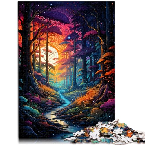 1000-teiliges Puzzle für Erwachsene Neonwald-Puzzle Lernspiele Stressabbau Staycation Zeitvertreib für Teenager ab 14 Jahren 26x38cm 1000-teiliges Puzzle für Erwachsene Neonwald-Puzzle Lernspiele Stressabbau Staycation Zeitvertreib für Teenager ab 14 Jahren 26x38cm von BBVNFLIR