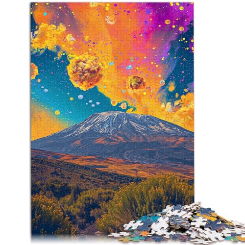 1000-teiliges Puzzle für Erwachsene Olympus-Puzzle – anspruchsvolles Spiel Wanddekoration einzigartige Geburtstags 50x75cm von BBVNFLIR